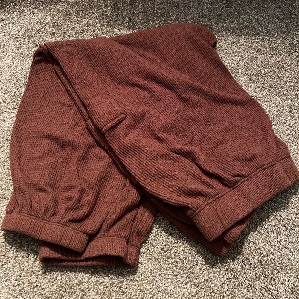 Brown aerie joggers